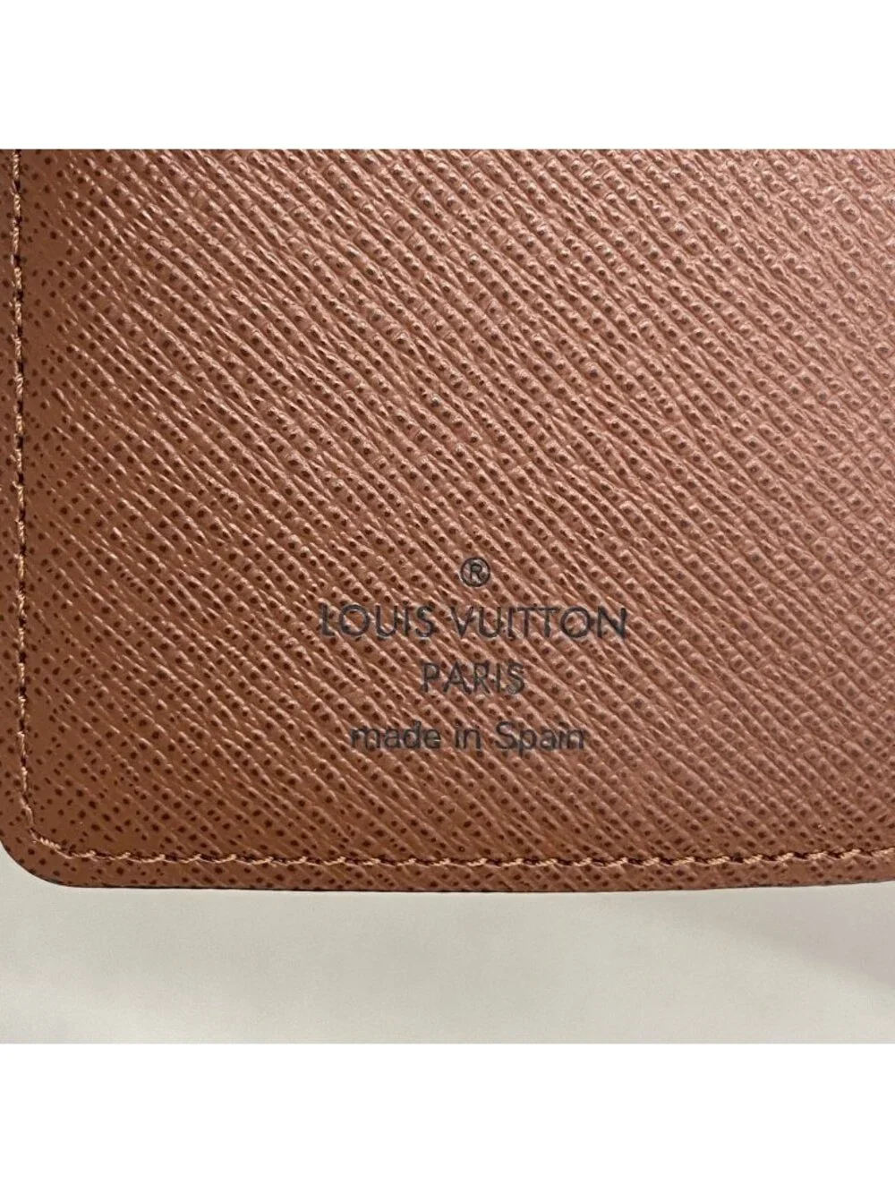 Louis Vuitton Notebook Cover Monogram Agenda PM Brown